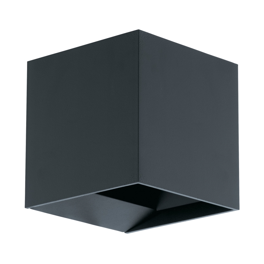 Eglo 79215 - Udendørs LED væglampe CALPINO 2xLED/3,3W/230V 3000K IP54 sort