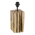 Eglo 79252 - Lampefod RIBADEO 1xE27/60W/230V brun