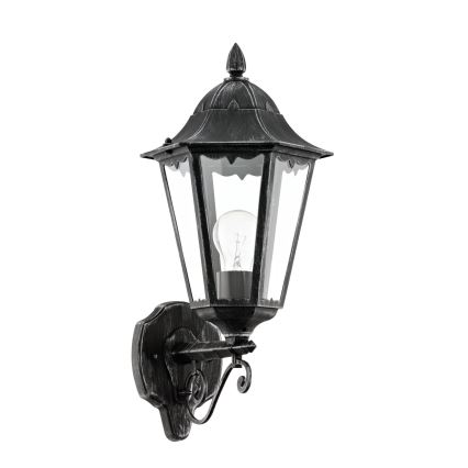 Eglo 79267 - Udendørs væglampe NAVEDO 1xE27/60W/230V IP44