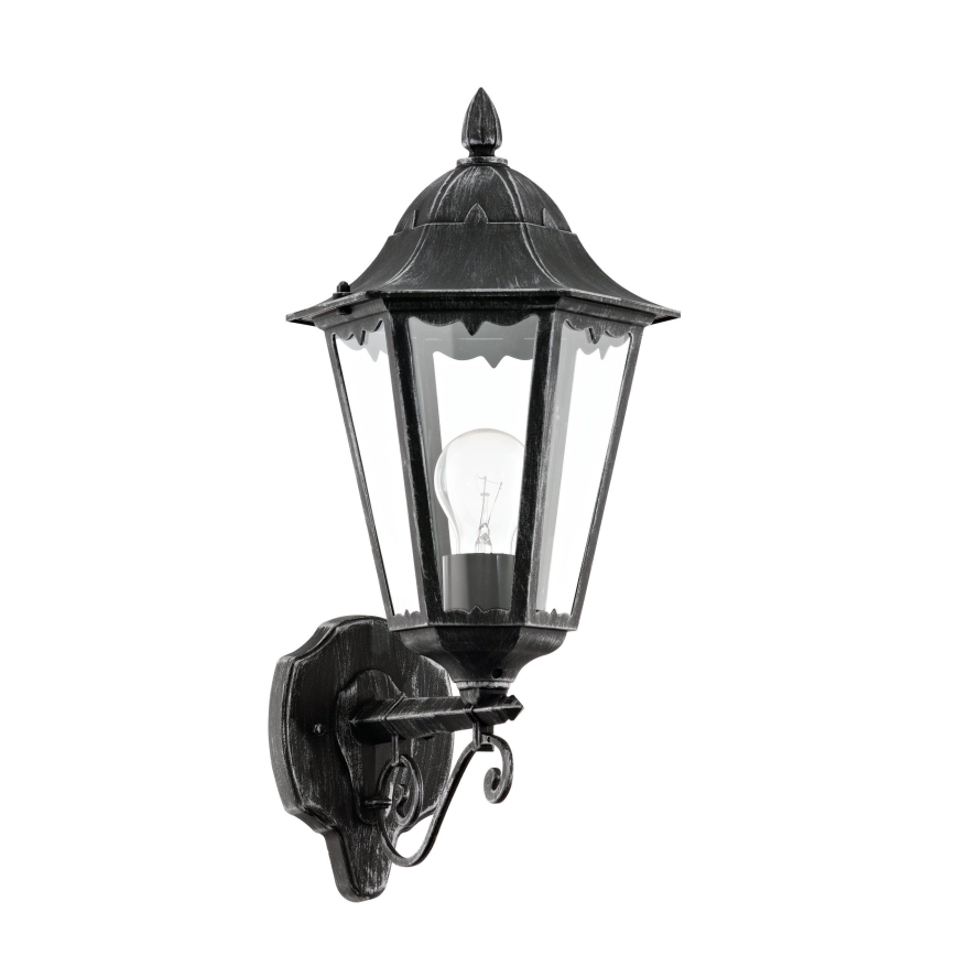 Eglo 79267 - Udendørs væglampe NAVEDO 1xE27/60W/230V IP44