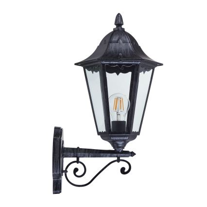 Eglo 79267 - Udendørs væglampe NAVEDO 1xE27/60W/230V IP44