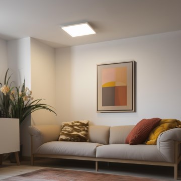 Eglo 79323 - LED loftlampe dæmpbar SALOBRENA LED/25W/230V 4000K 45x45 cm hvid
