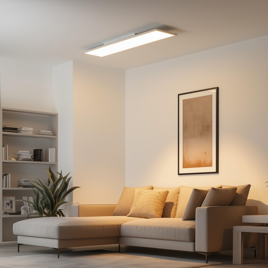 Eglo 79328 - LED loftlampe SALOBRENA-RW LED/34W/230V 2700/4000K 120x30 cm hvid