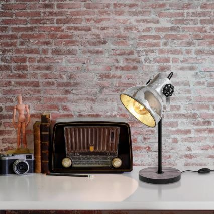 Eglo 79365 - Bordlampe BARNSTAPLE 1xE27/40W/230V