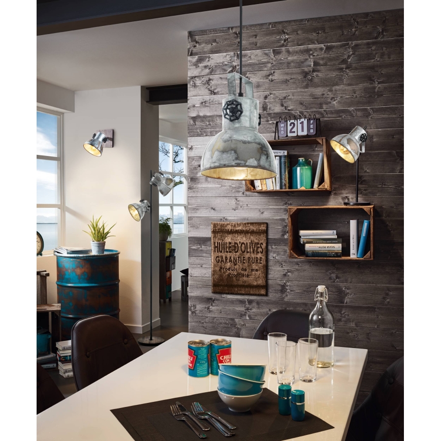 Eglo 79365 - Bordlampe BARNSTAPLE 1xE27/40W/230V
