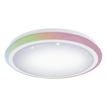 Eglo 79512 - LED RGB dæmpbar loftlampe LIPARI LED/24W/230V + fjernbetjening