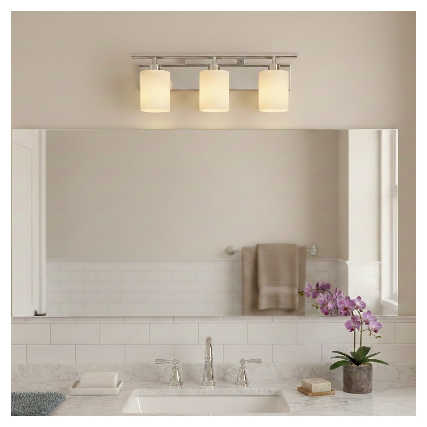 Eglo 79518 - LED badeværelses væglampe TIMOTEO 3xG9/3W/230V IP44