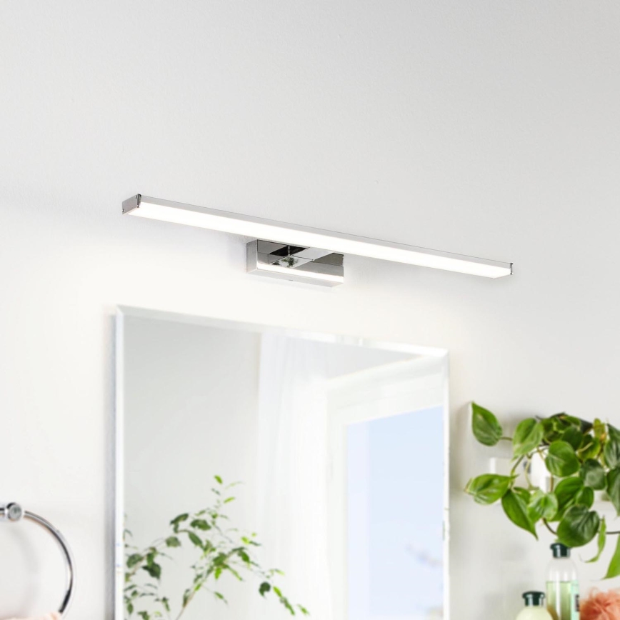 Eglo 79533 - LED spejllampe til badeværelse SARNOR LED/11W/230V 60 cm IP44 skinnende krom