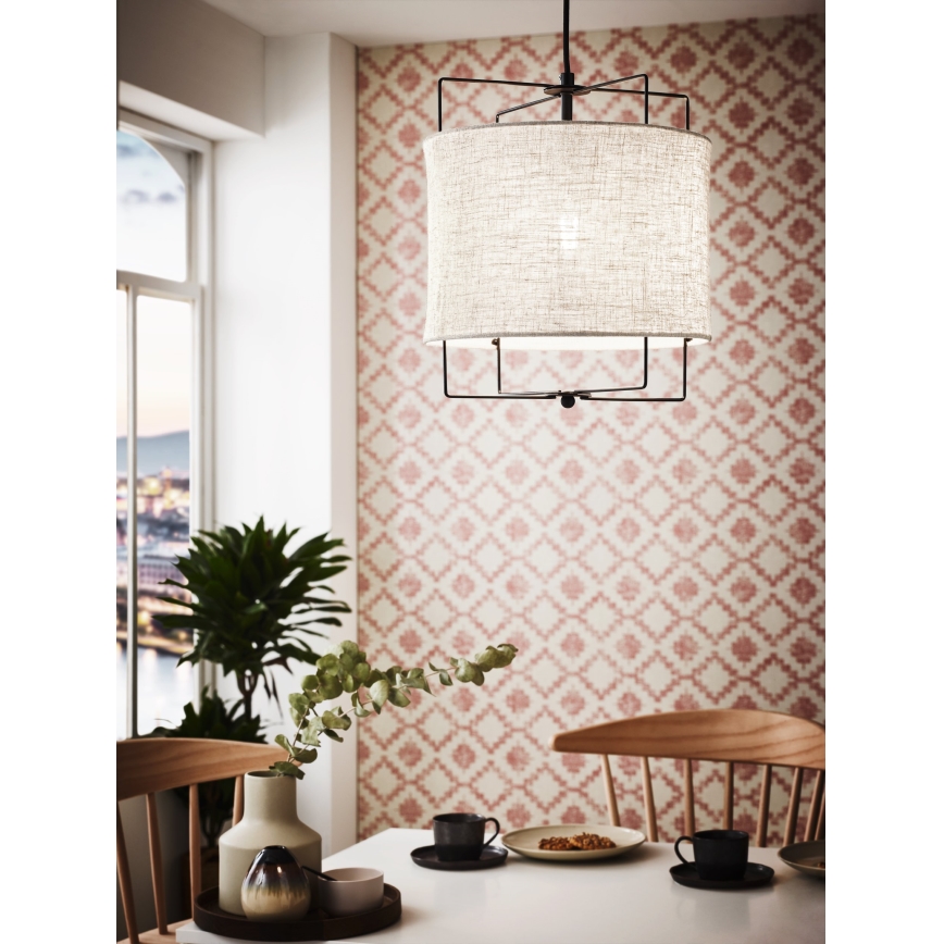 Eglo 79644 - Pendel BRIDEKIRK 1xE27/40W/230V
