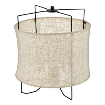 Eglo 79645 - Bordlampe BRIDEKIRK 1xE27/40W/230V beige