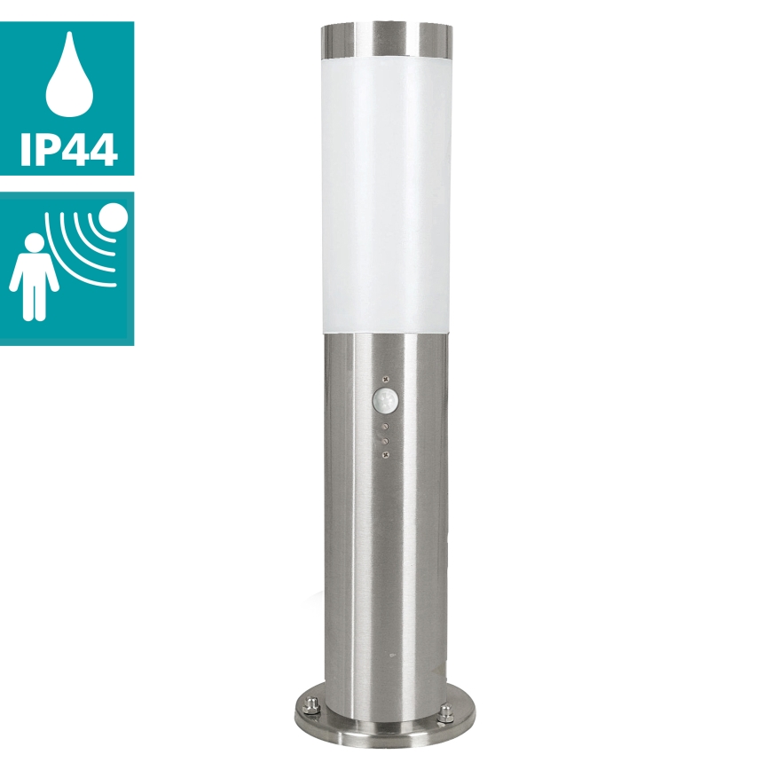 Eglo - Udendørslampe med sensor 1xE27/15W/230V IP44