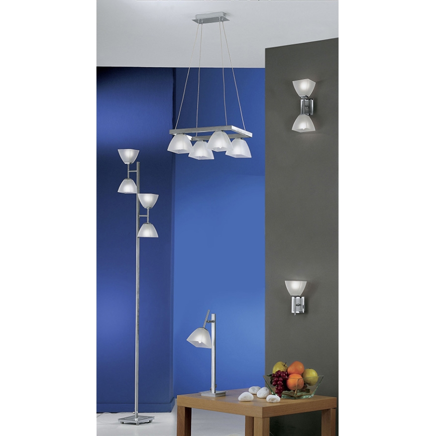 Eglo 83944 - LED væglampe DIEGO 1xG9/3W/230V + 1xG9/40W/230V