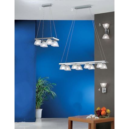 Eglo 83944 - LED væglampe DIEGO 1xG9/3W/230V + 1xG9/40W/230V