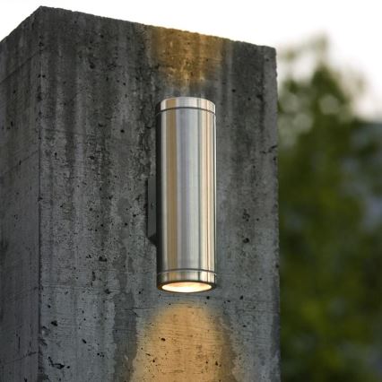 EGLO 84002 - Udendørs væglys RIGA 2xGU10/50W/230V