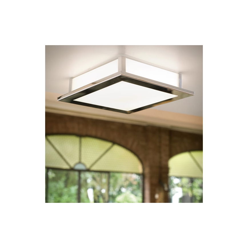 EGLO 85092 - Væg-/loftlampe AURIGA 1xR7S/42W/230V skinnende krom