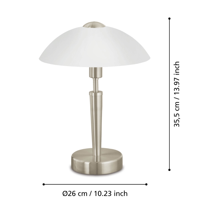 Eglo - Bordlampe dæmpbar 1xE14/40W/230V