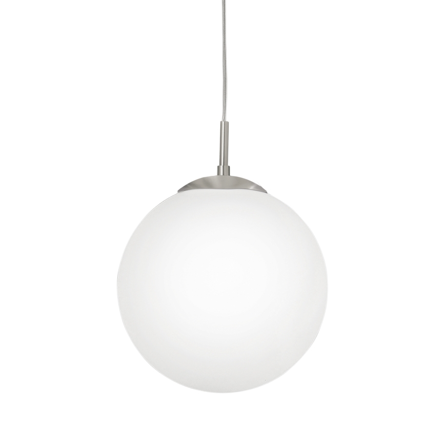 EGLO - Pendel 1xE27/60W/230V diameter 30 cm hvid