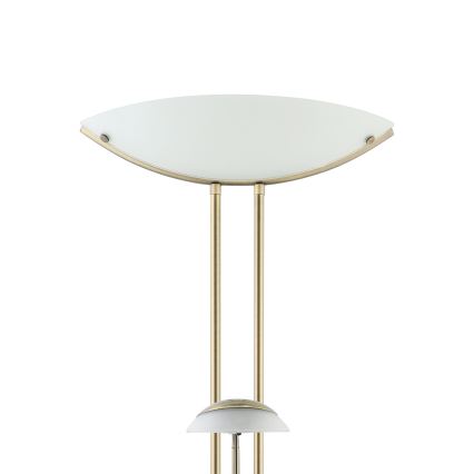 EGLO - Gulvlampe dæmpbar BAYA 1xR7s/230W + 1xG9/33W bronze