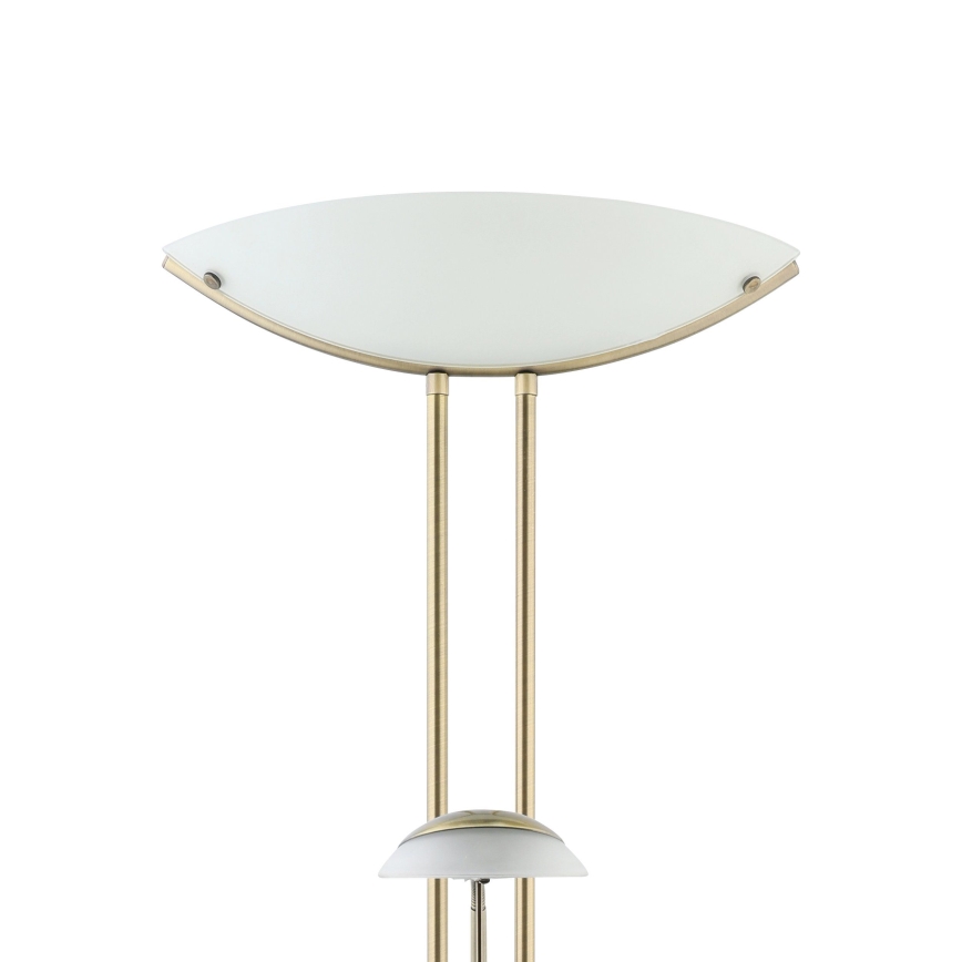 EGLO - Gulvlampe dæmpbar BAYA 1xR7s/230W + 1xG9/33W bronze