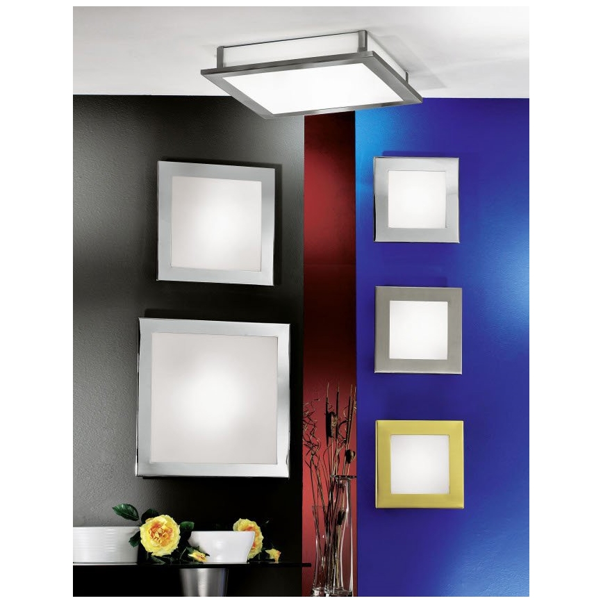 EGLO 86237 - Loft-/væglampe AURIGA 1xR7S/42W/230V mat krom