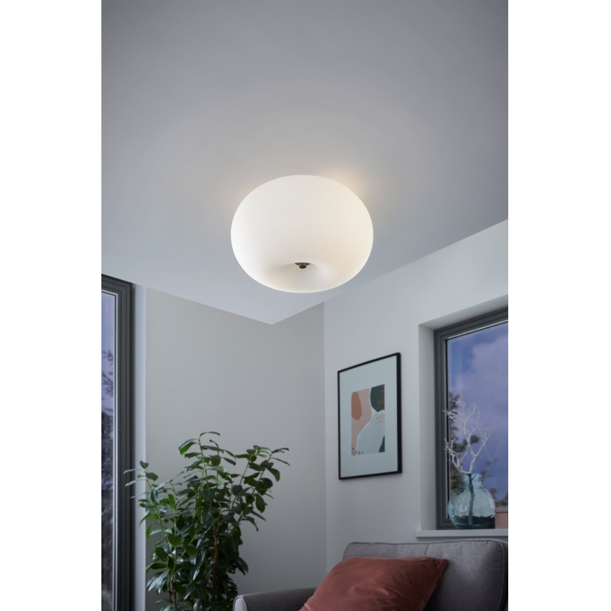 EGLO - Loftlampe OPTICA 2xE27/60W diameter 28 cm