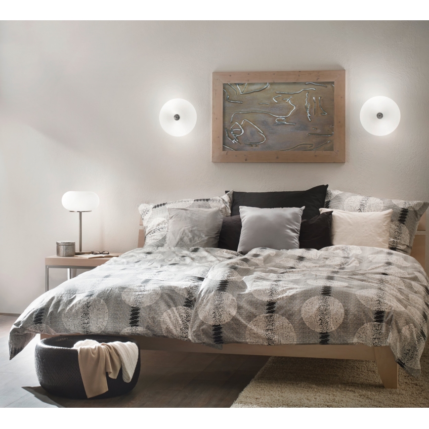 EGLO - Loftlampe OPTICA 2xE27/60W/230V opalglas diameter 35 cm