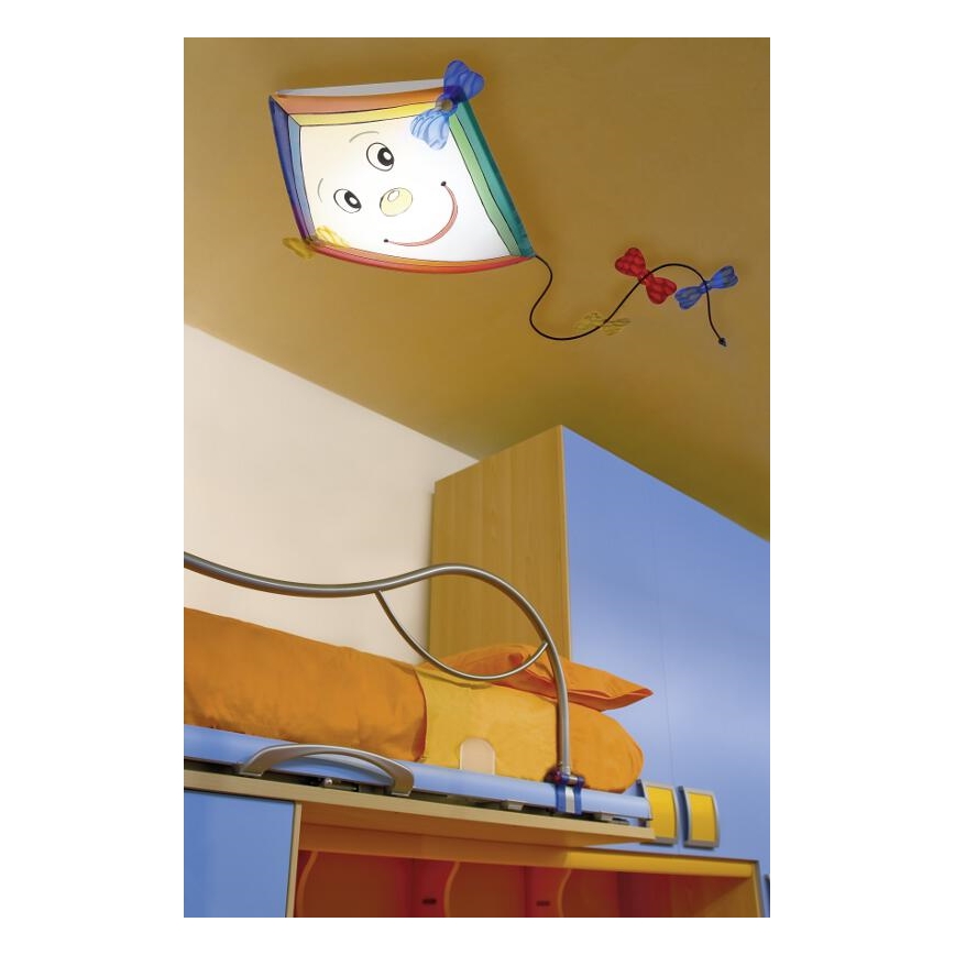 EGLO 87639 - Væg-/loftlampe JEFF 1xE14/60W