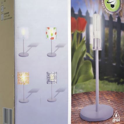 Eglo 88742 - Udendørs lampe stativ CUBA 1xE27/22W/230V IP44