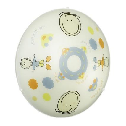 EGLO 88972 - Loftlampe til børn JUNIOR 2 2xE27/60W flerfarvet