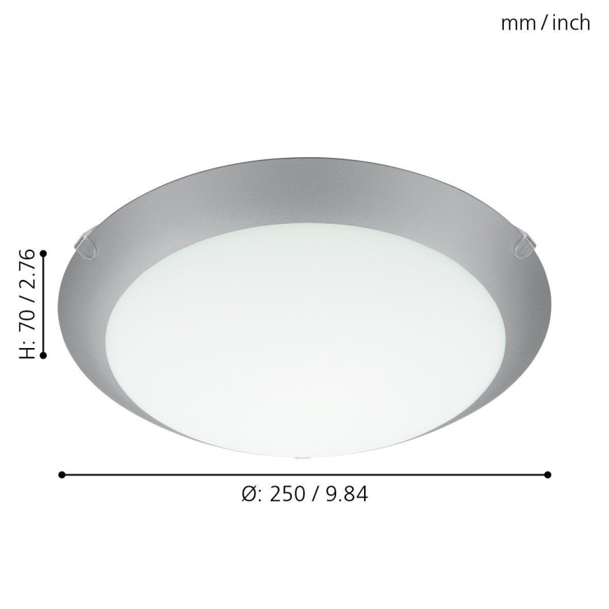 Eglo - Loftlampe 1xE27/25W/230V