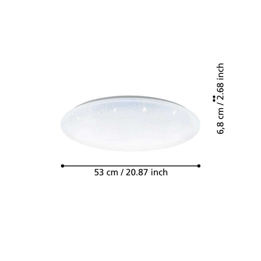 Eglo - LED loftlampe dæmpbar LED/44,8W/230V 2700-6500K ZigBee
