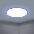 Eglo 900086 - LED loftlampe m. RGBW-farver dæmpbar ROVITO-Z LED/14,6W/230V 2700-6500K diameter 29,5 cm hvid