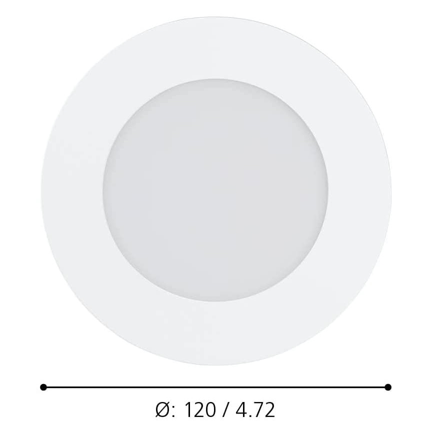 Eglo - LED badeværelseslampe dæmpbar LED/5,4W/230V IP44 ZigBee