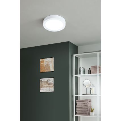 Eglo - LED loftlampe til badeværelse dæmpbar LED/16,5W/230V 2700-6500K IP44 ZigBee