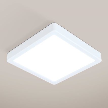 Eglo - Dæmpbar LED-loftlampe til badeværelset LED/16,5W/230V 2700-6500K IP44 ZigBee 21x21 cm