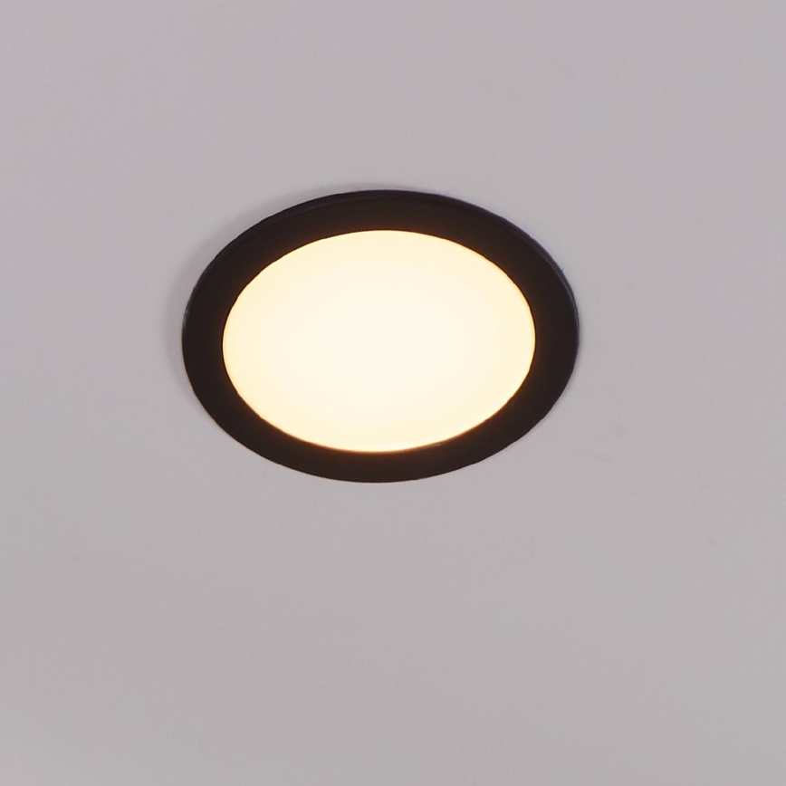 Eglo - Dæmpbar LED indbygningsspot til badeværelse LED/10,5W/230V 2700-6500K IP44 ZigBee Ø 16,5 cm