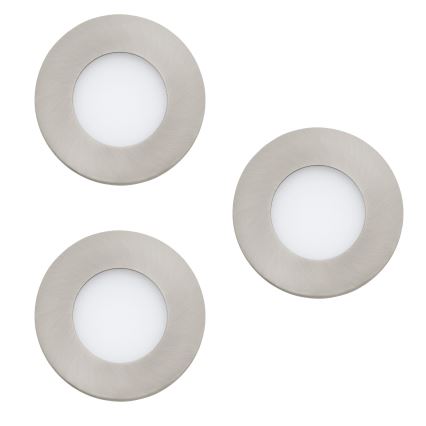 Eglo - 3x LED badeværelseslampe dæmpbar FUEVA-Z  LED/2,8W/230V IP44