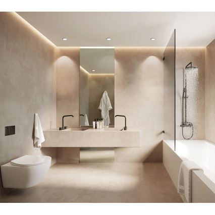 Eglo - LED dæmpbar indbygningsspot til badeværelse LED/5,4W/230V IP44 ZigBee Ø 12 cm