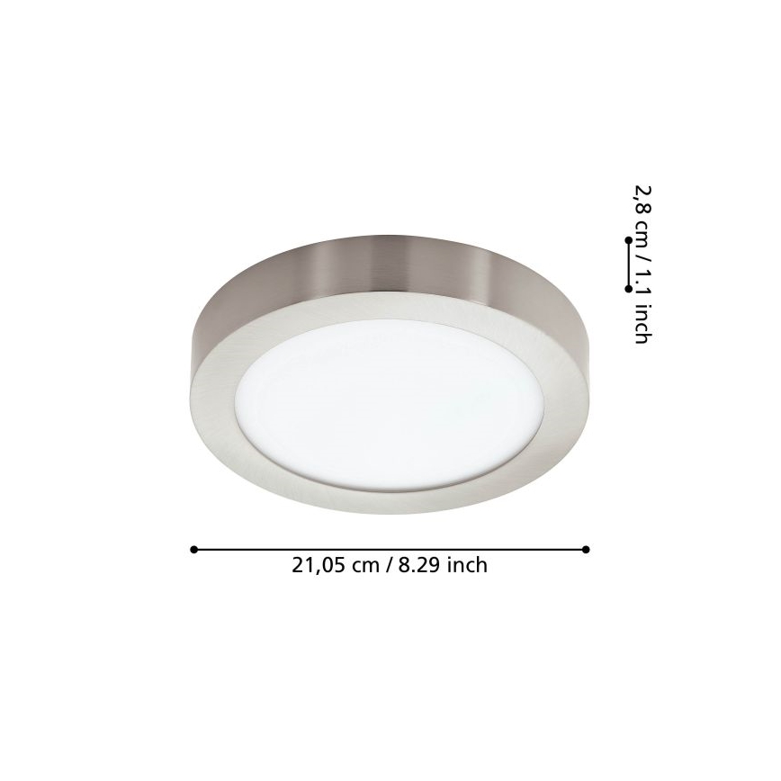 Eglo - LED loftlampe til badeværelse dæmpbar LED/16,5W/230V IP44 ZigBee
