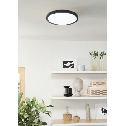 Eglo - LED badeværelseslampe dæmpbar LED/19,5W/230V IP44 sort