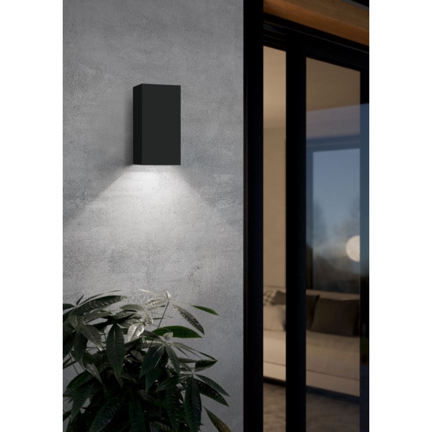 Eglo - Udendørs LED væglampe dæmpbar RGB-farver 2xGU10/5W/230V IP55 2700-6500K