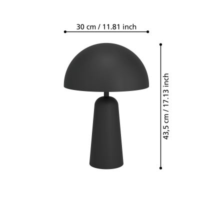 Eglo - Bordlampe 1xE27/40W/230V