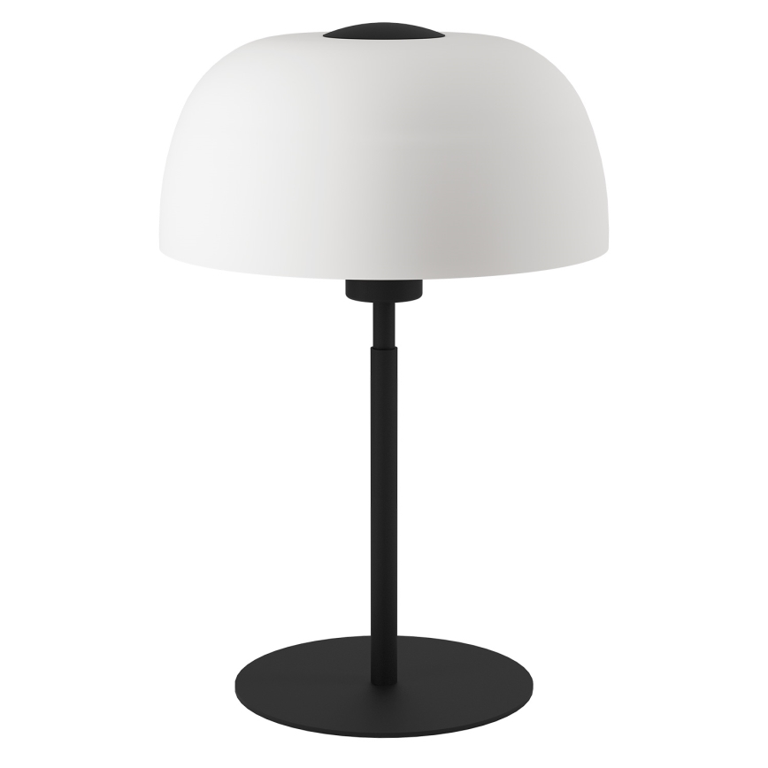 Eglo - Bordlampe 1xE27/40W/230V sort/hvid