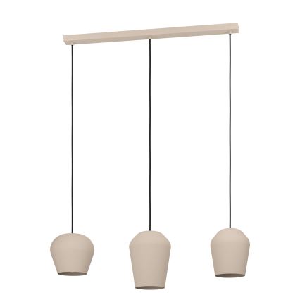 Eglo - Loftlampe med ledning 3xE27/40W/230V