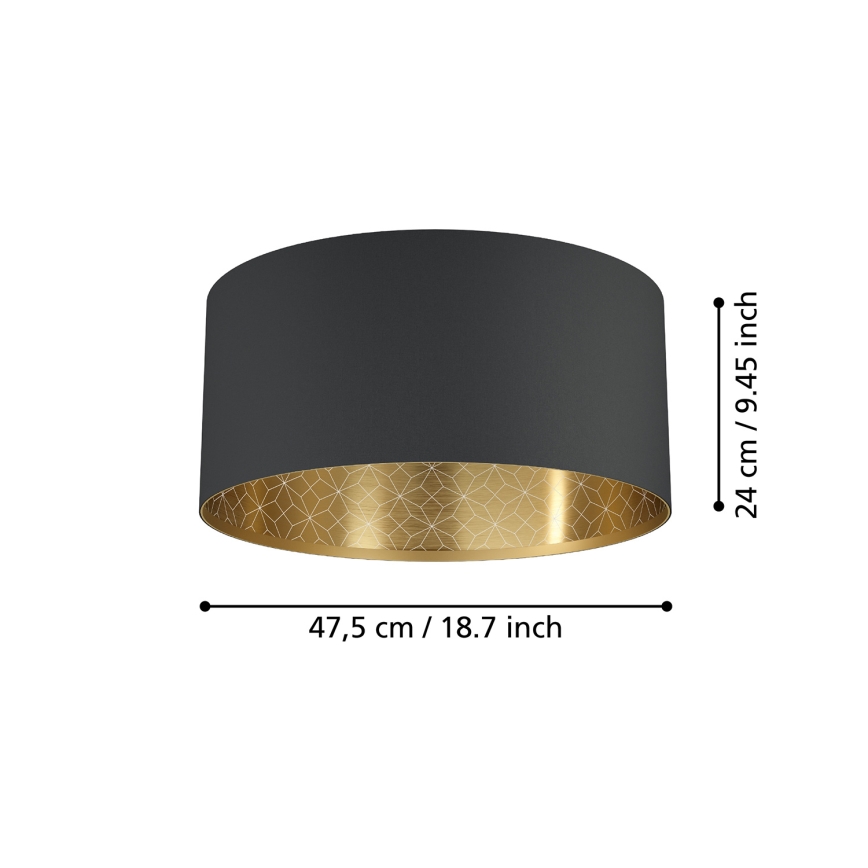 Eglo - Loftlampe 1xE27/40W/230V