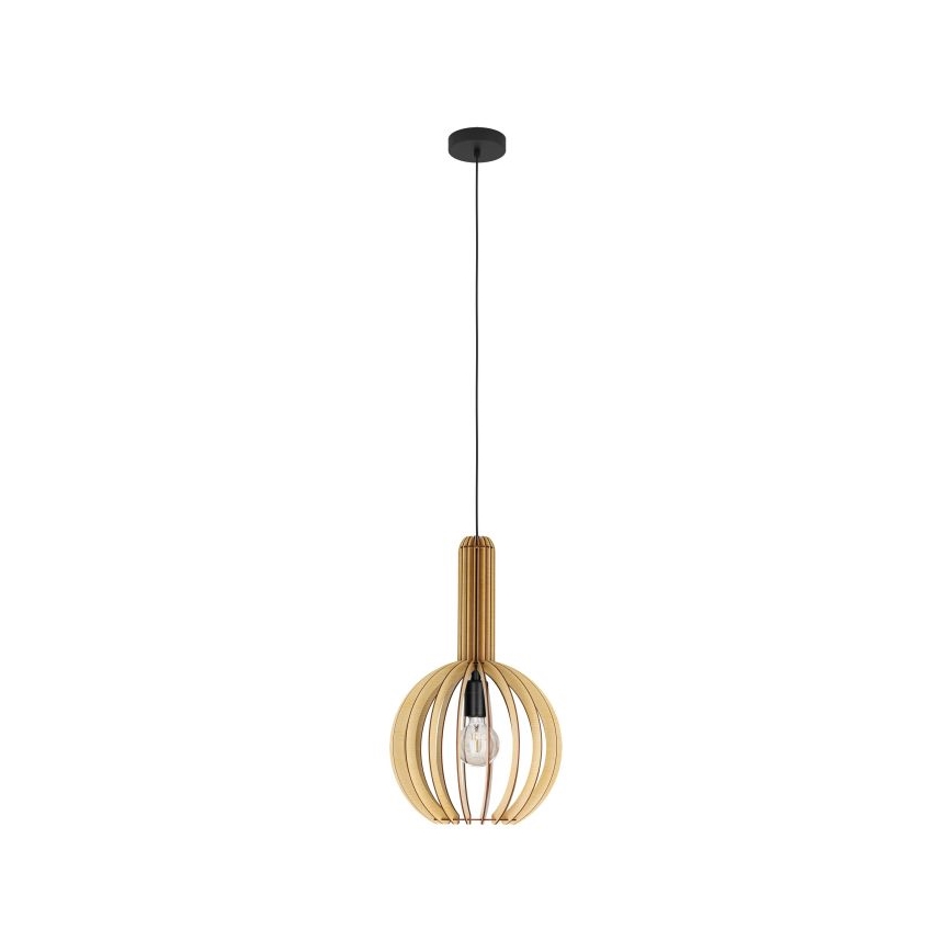 Eglo - Pendel 1xE27/40W/230V diameter 31 cm beige
