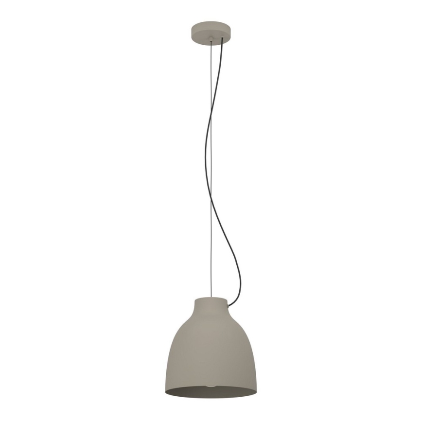 Eglo - Pendel 1xE27/40W/230V grå