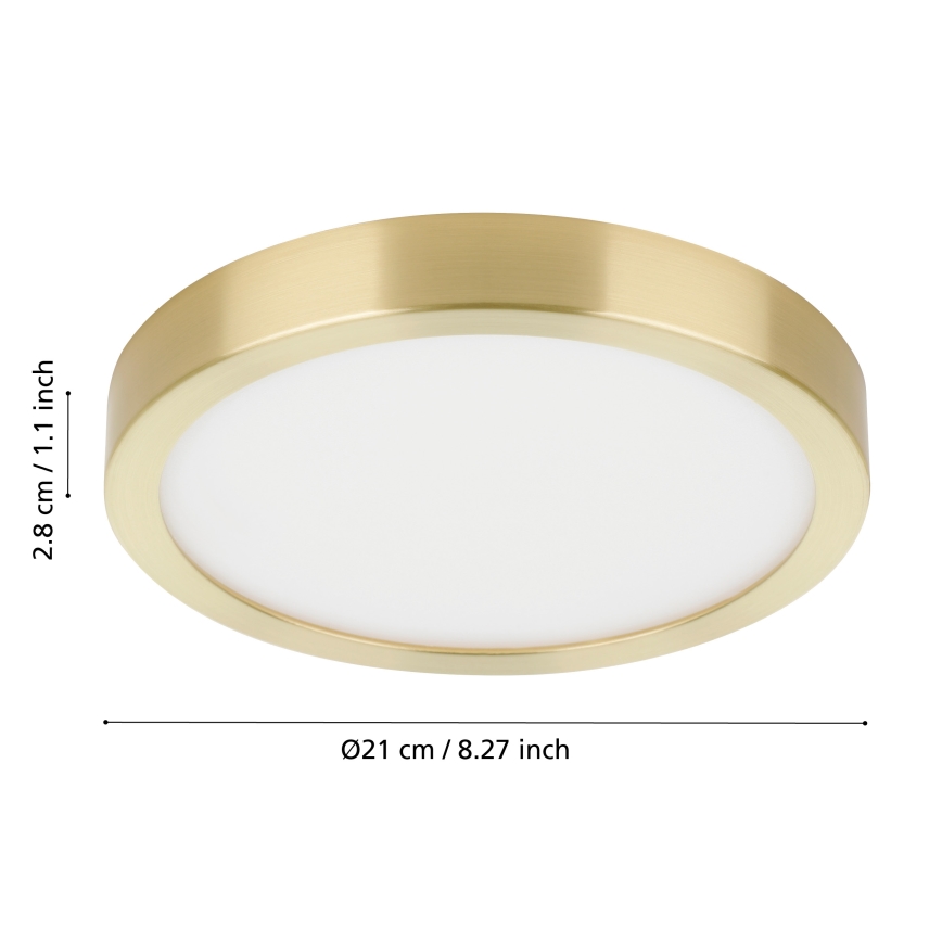 Eglo - LED loftlampe LED/17W/230V Ø 21 cm Ø 21 cm