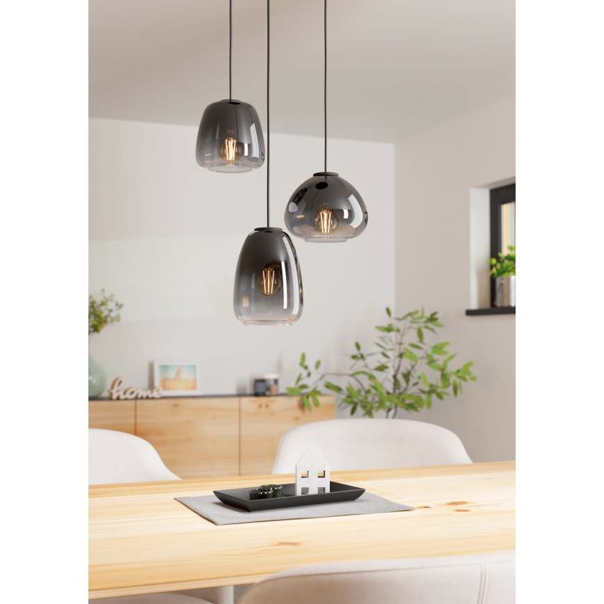 Eglo  - Pendel 3xE27/40W/230V diameter 43 cm
