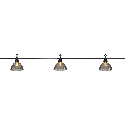 Eglo - Udendørs LED lyskæde 12xLED/0,066W/3,2V IP44
